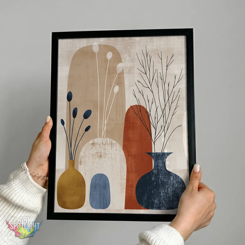 MINIMALIST VASES AND STEMS