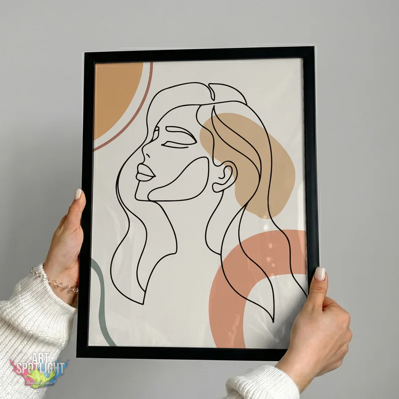 WOMAN IN PROFILE