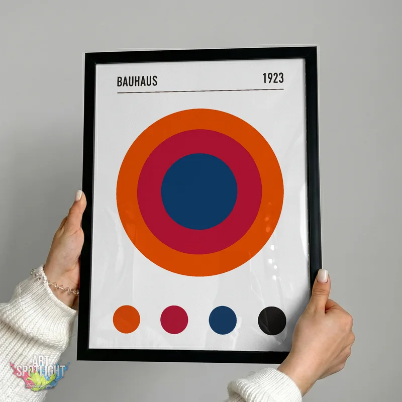 BAUHAUS CONCENTRIC CIRCLES