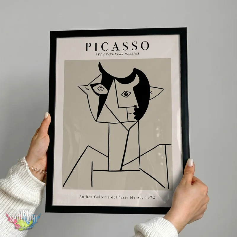 ABSTRACT GEOMETRIC PORTRAIT