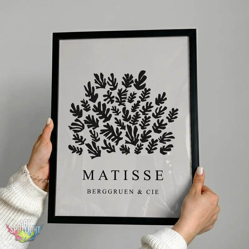 BLACK BOTANICAL SILHOUETTES