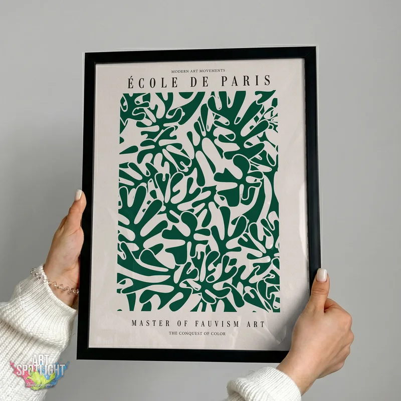 GREEN ORGANIC SHAPES