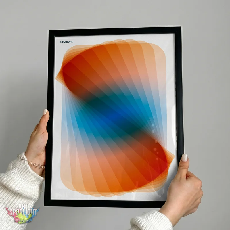 ORANGE AND BLUE ROTATIONS