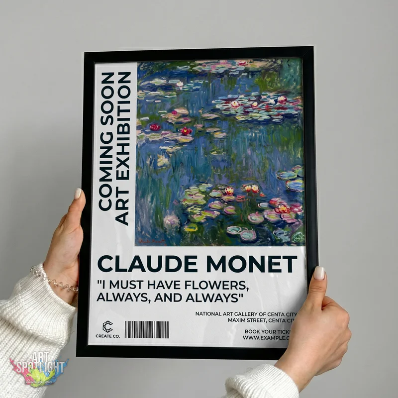 WATER LILIES — CLAUDE MONET