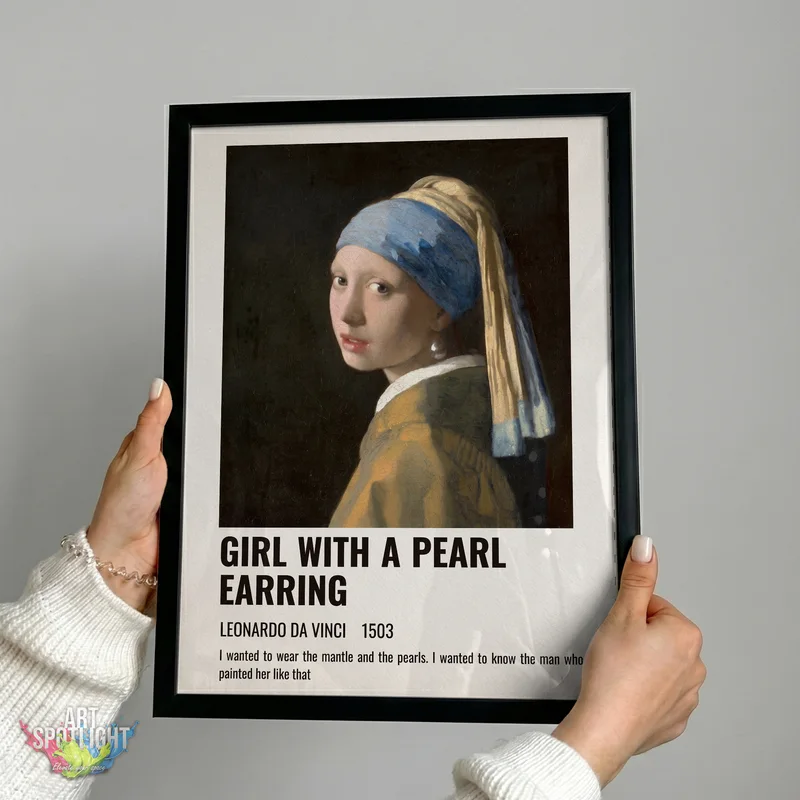 GIRL WITH A PEARL EARRING — JOHANNES VERMEER