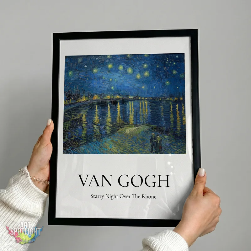 STARRY NIGHT OVER THE RHÔNE — VINCENT VAN GOGH
