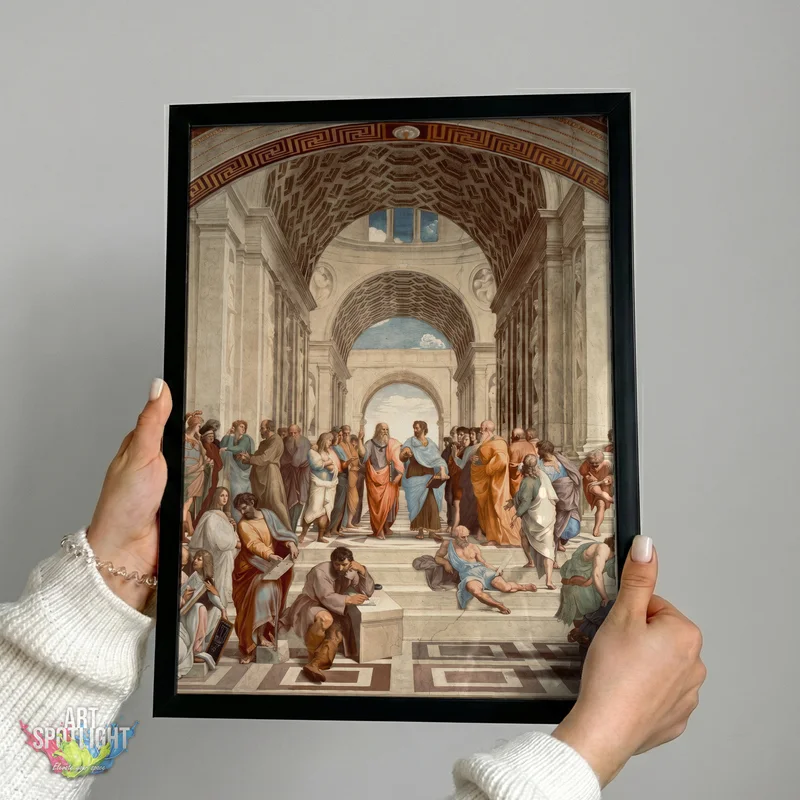 THE SCHOOL OF ATHENS BY RAPHAEL