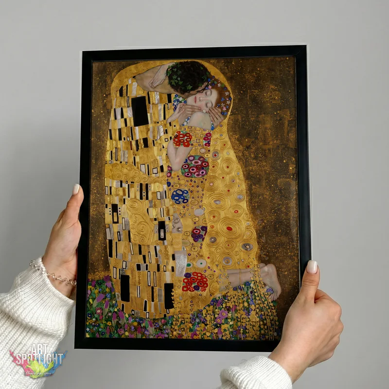 THE KISS BY GUSTAV KLIMT