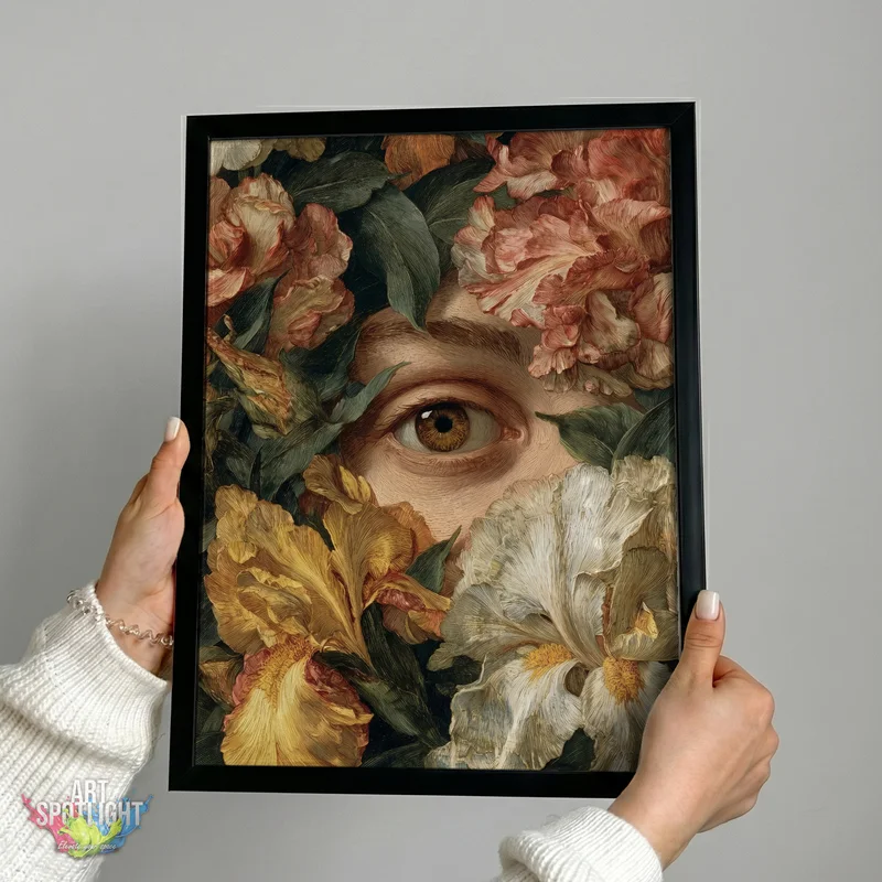 THE GAZE BENEATH THE BLOOMS