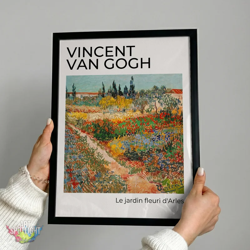 VINCENT VAN GOGH — THE FLOWERING GARDEN OF ARLES
