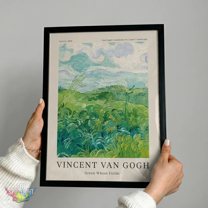 GREEN WHEAT FIELDS — VINCENT VAN GOGH
