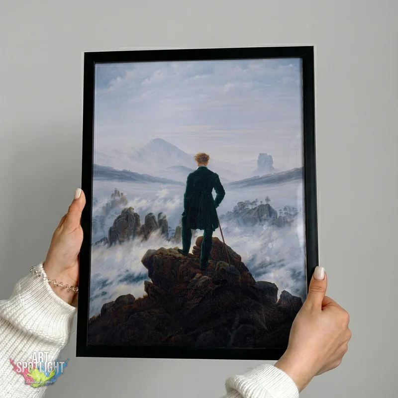 WANDERER ABOVE THE SEA OF FOG — CASPAR DAVID FRIEDRICH