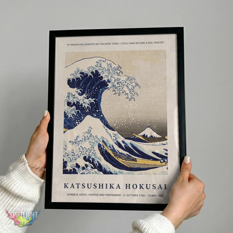 THE GREAT WAVE OFF KANAGAWA — KATSUSHIKA HOKUSAI