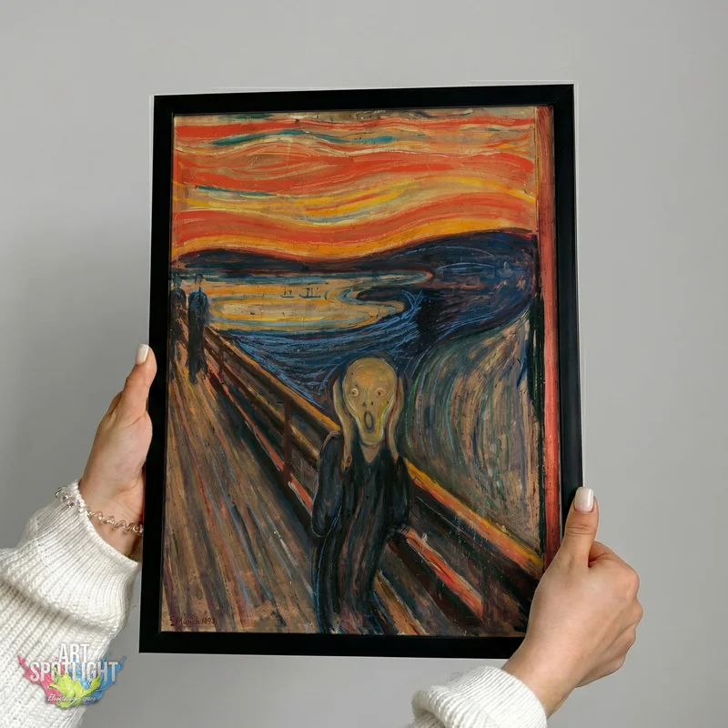 THE SCREAM BY EDVARD MUNCH