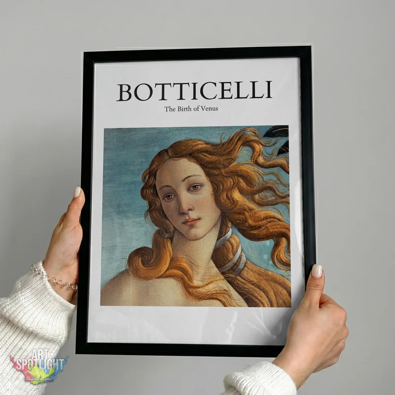 THE BIRTH OF VENUS — BOTTICELLI