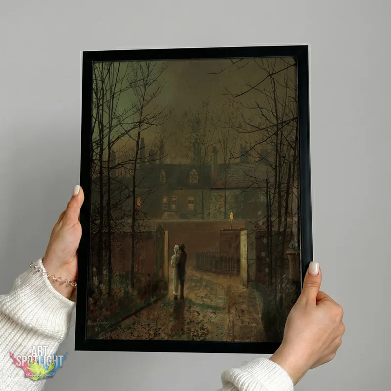 TWILIGHT AT THE GARDEN GATE