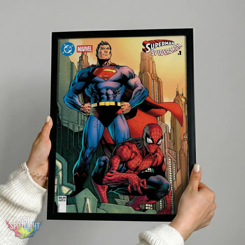 SUPERMAN AND SPIDER-MAN