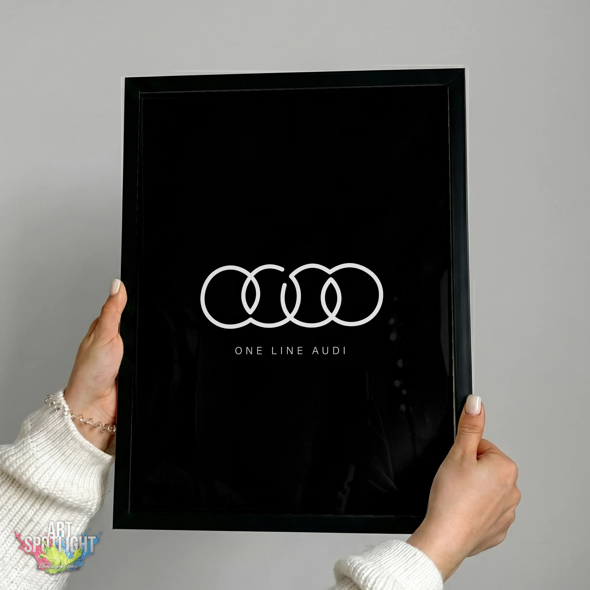 AUDI ONE LINE LOGO