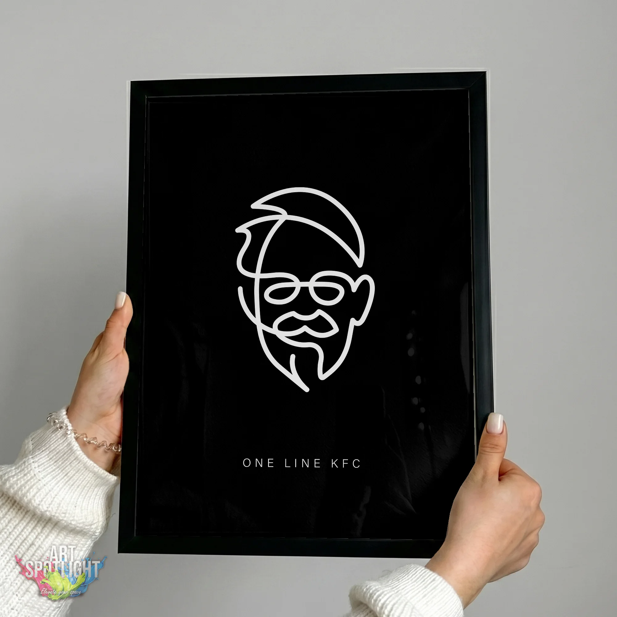 KFC ONE LINE LOGO