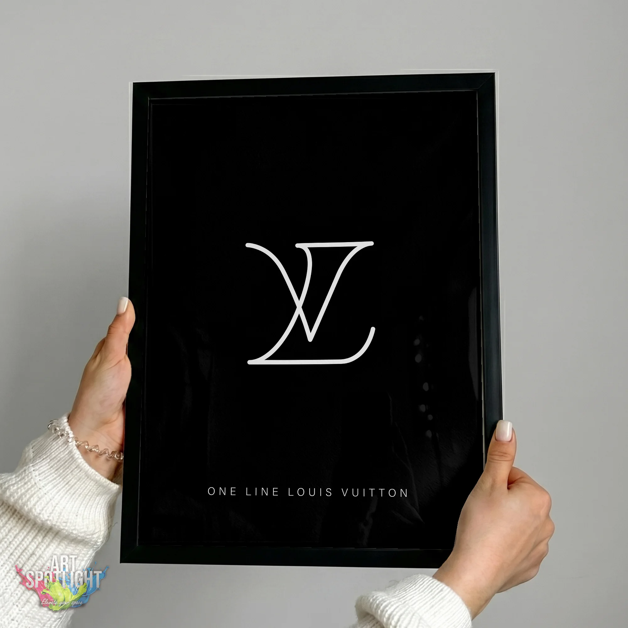 LOUIS VUITTON ONE LINE LOGO