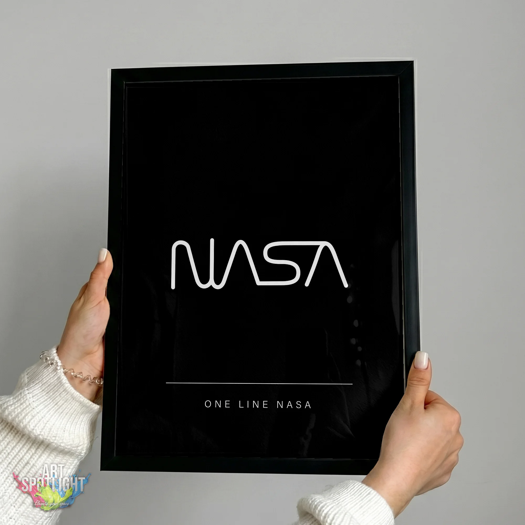 NASA ONE LINE LOGO