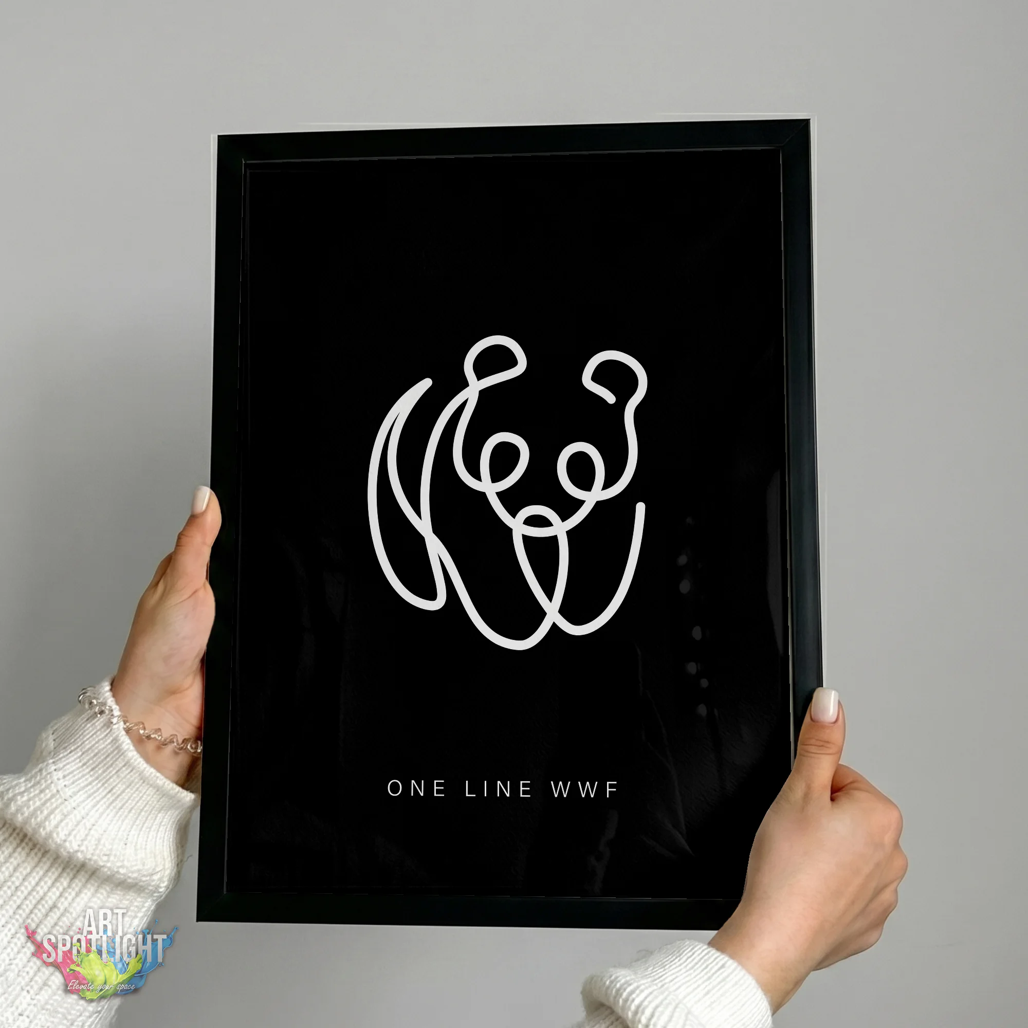 WWF ONE LINE LOGO