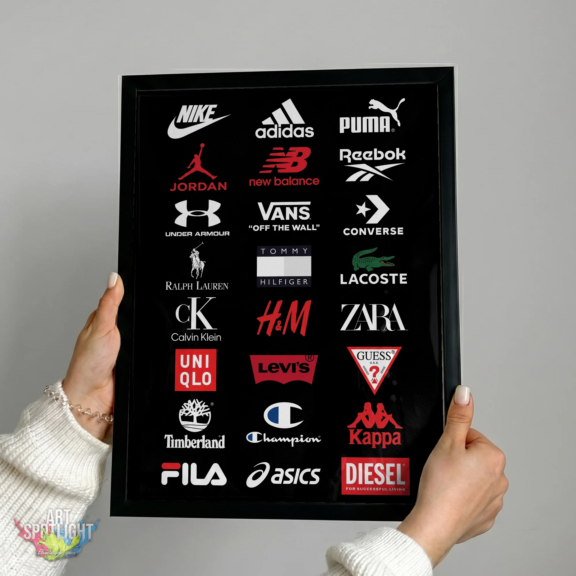 FASHION AND SPORTSWEAR LOGOS