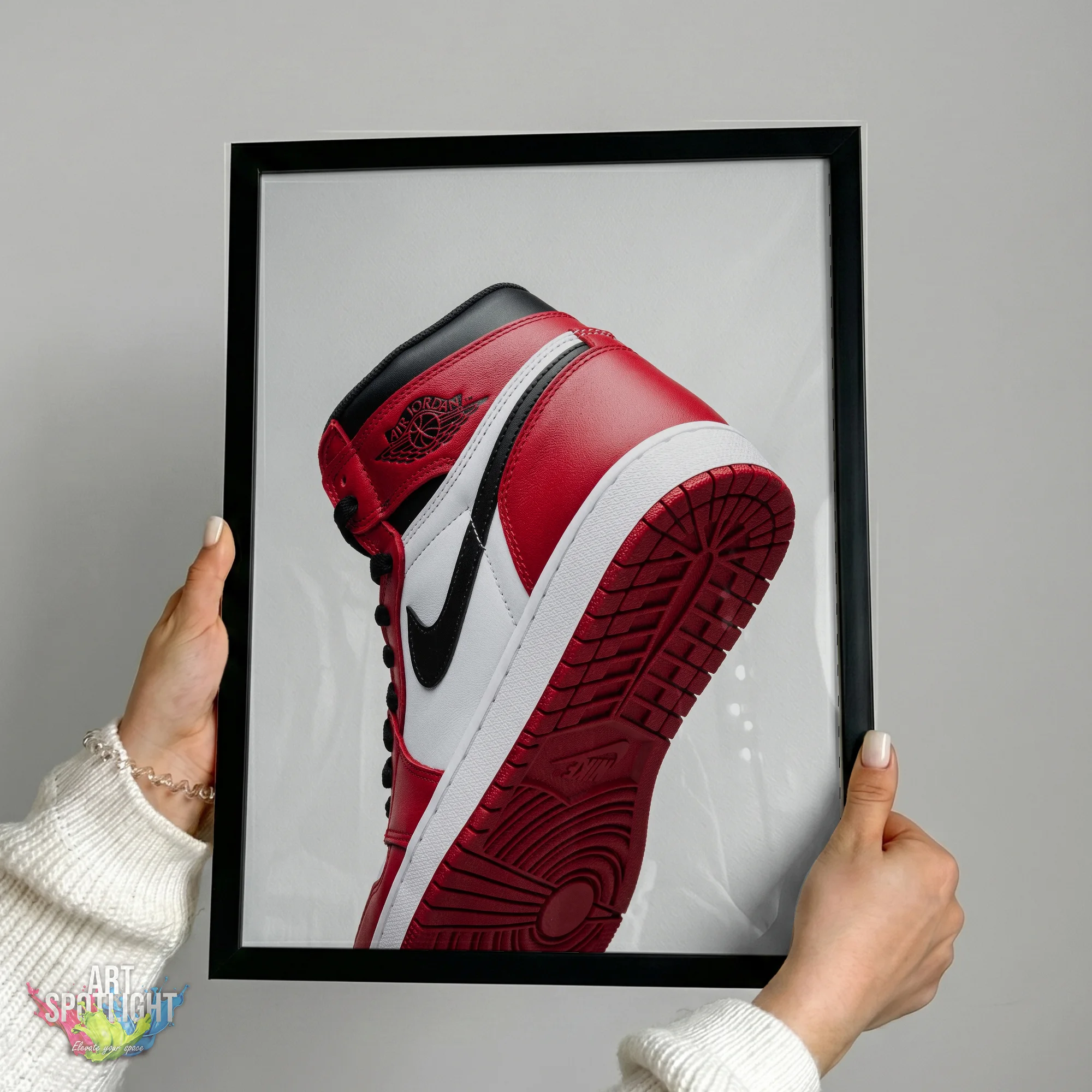 AIR JORDAN 1 RED AND WHITE