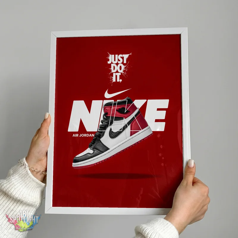 AIR JORDAN 1 RED BACKGROUND