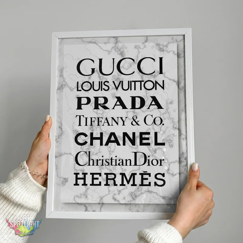 LUXURY FASHION WHITE MARBLE
