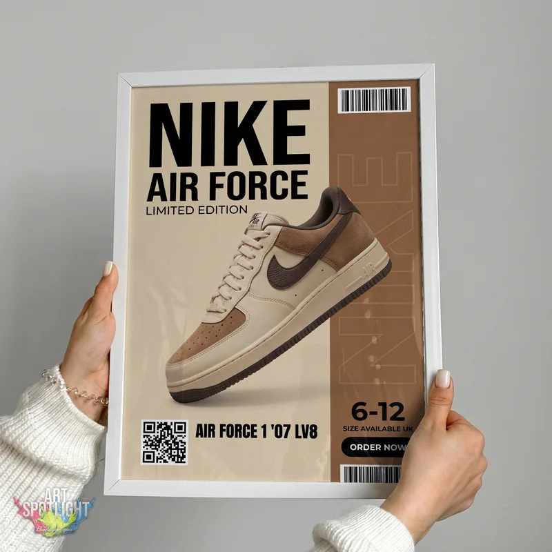 NIKE AIR FORCE 1 TAN