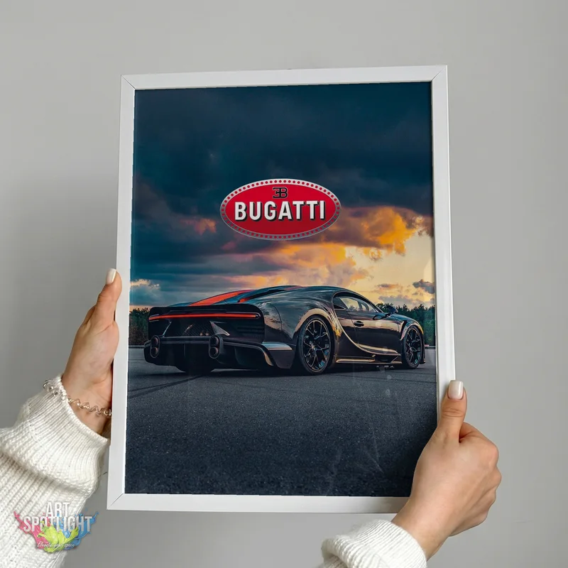 BUGATTI AT SUNSET