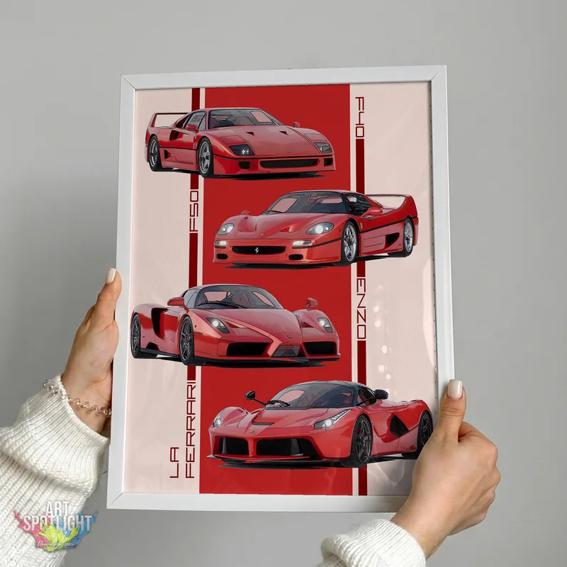 FERRARI SUPERCAR EVOLUTION