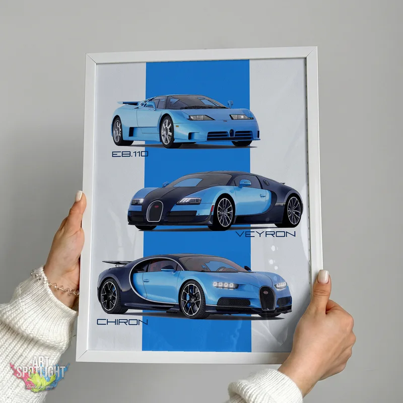 BUGATTI SUPERCAR EVOLUTION