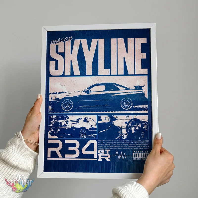 NISSAN SKYLINE GT-R R34