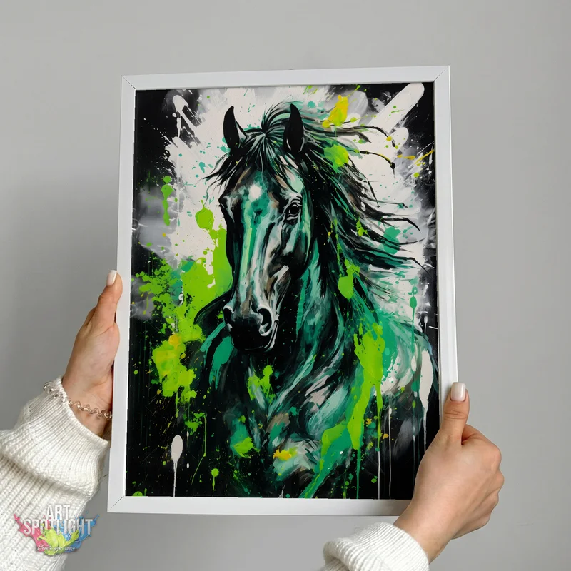 EMERALD HORSE PORTRAIT