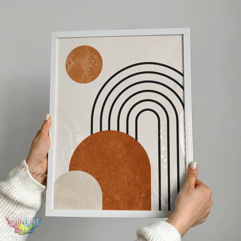 TERRACOTTA SUN AND ARCHES