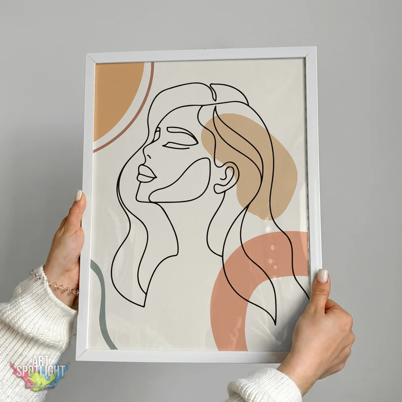 WOMAN IN PROFILE