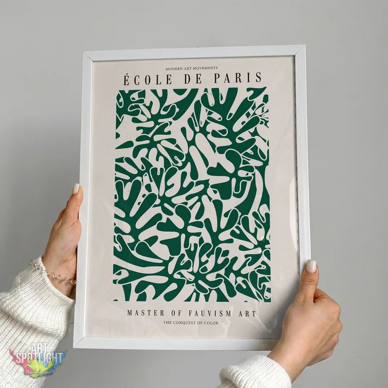 GREEN ORGANIC SHAPES