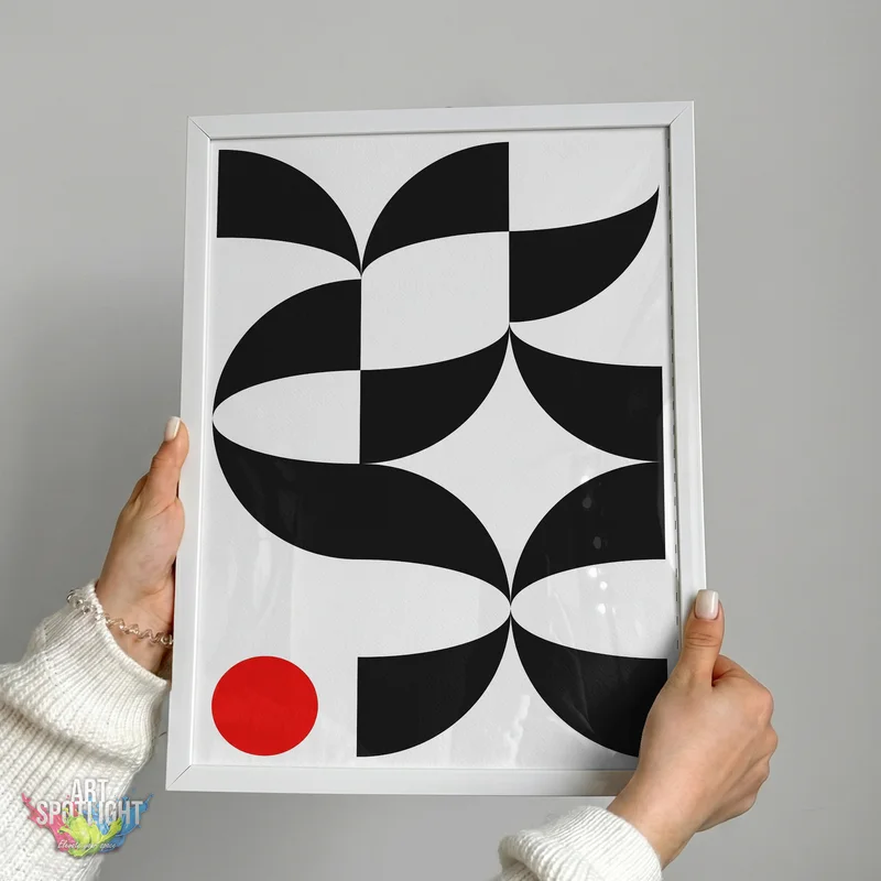 BLACK CURVES RED CIRCLE
