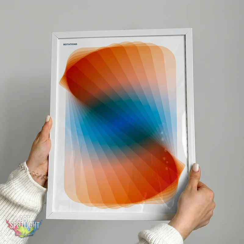 ORANGE AND BLUE ROTATIONS