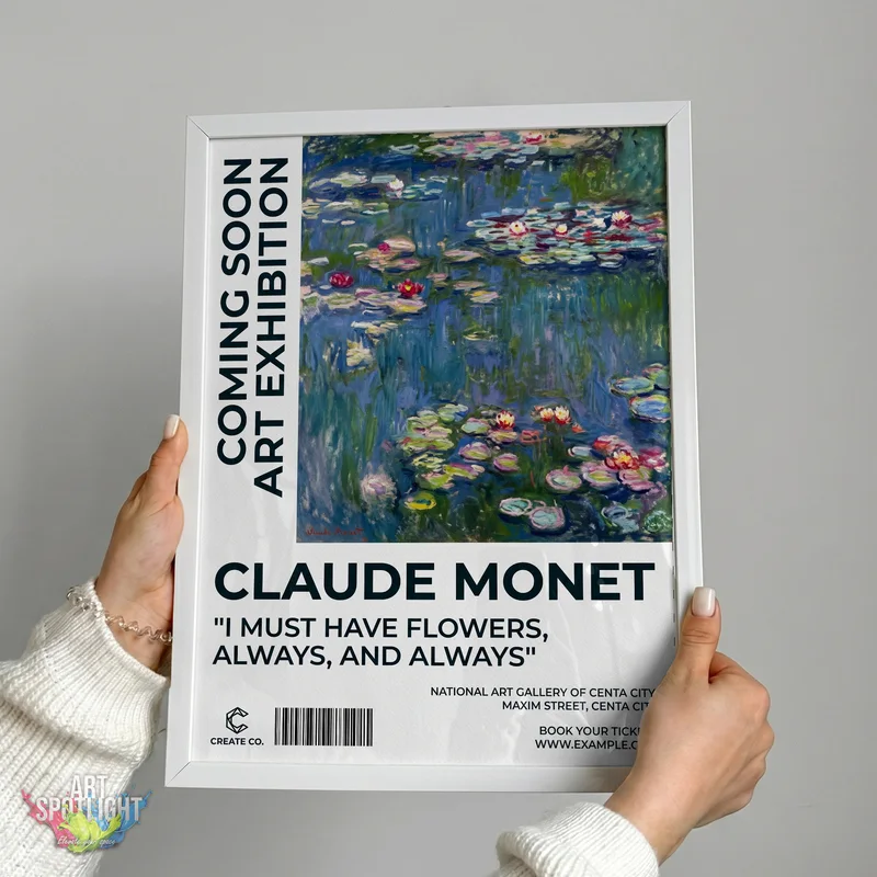 WATER LILIES — CLAUDE MONET