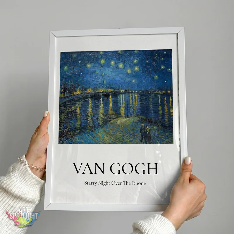 STARRY NIGHT OVER THE RHÔNE — VINCENT VAN GOGH