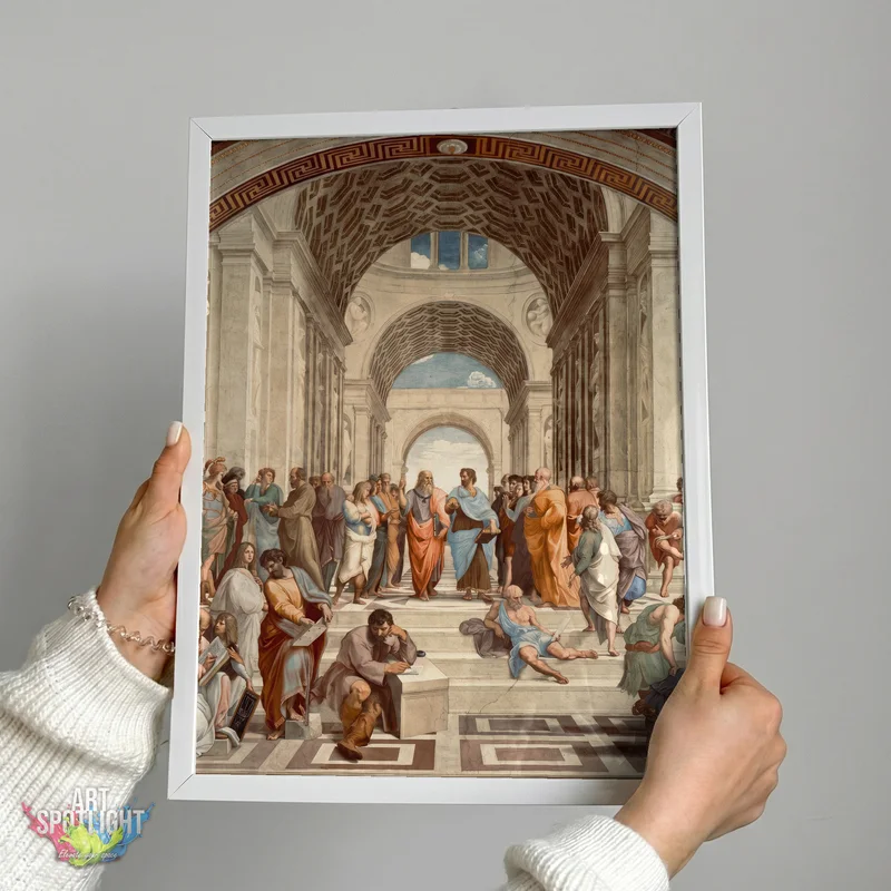 THE SCHOOL OF ATHENS BY RAPHAEL