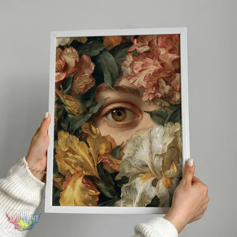THE GAZE BENEATH THE BLOOMS