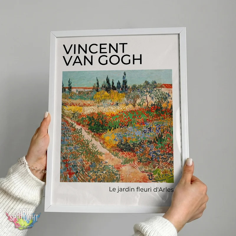 VINCENT VAN GOGH — THE FLOWERING GARDEN OF ARLES