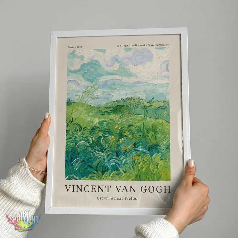 GREEN WHEAT FIELDS — VINCENT VAN GOGH