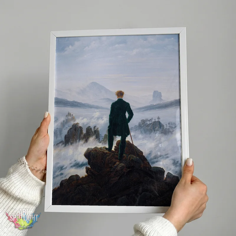 WANDERER ABOVE THE SEA OF FOG — CASPAR DAVID FRIEDRICH