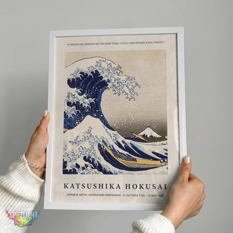 THE GREAT WAVE OFF KANAGAWA — KATSUSHIKA HOKUSAI