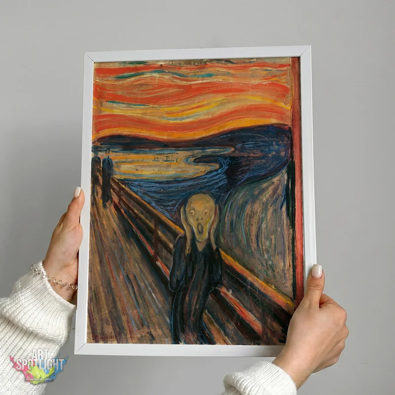 THE SCREAM BY EDVARD MUNCH